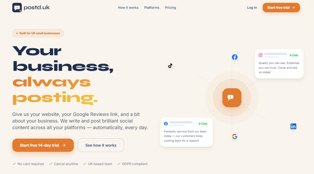 Free Google My Business Profile Update Tool